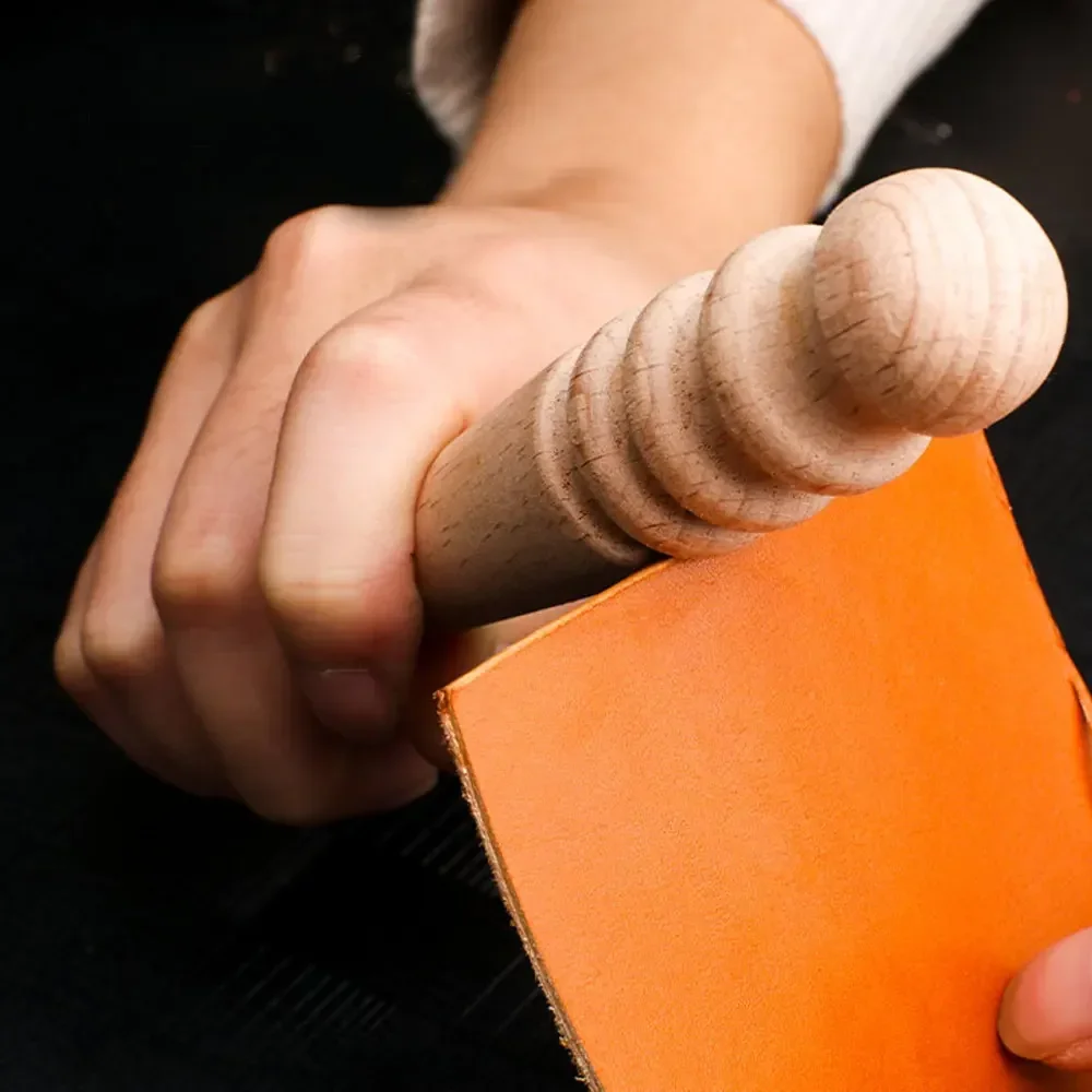 Leather Work Organiser - Wielowymiarowy drewniany wytłaczacz do skóry z