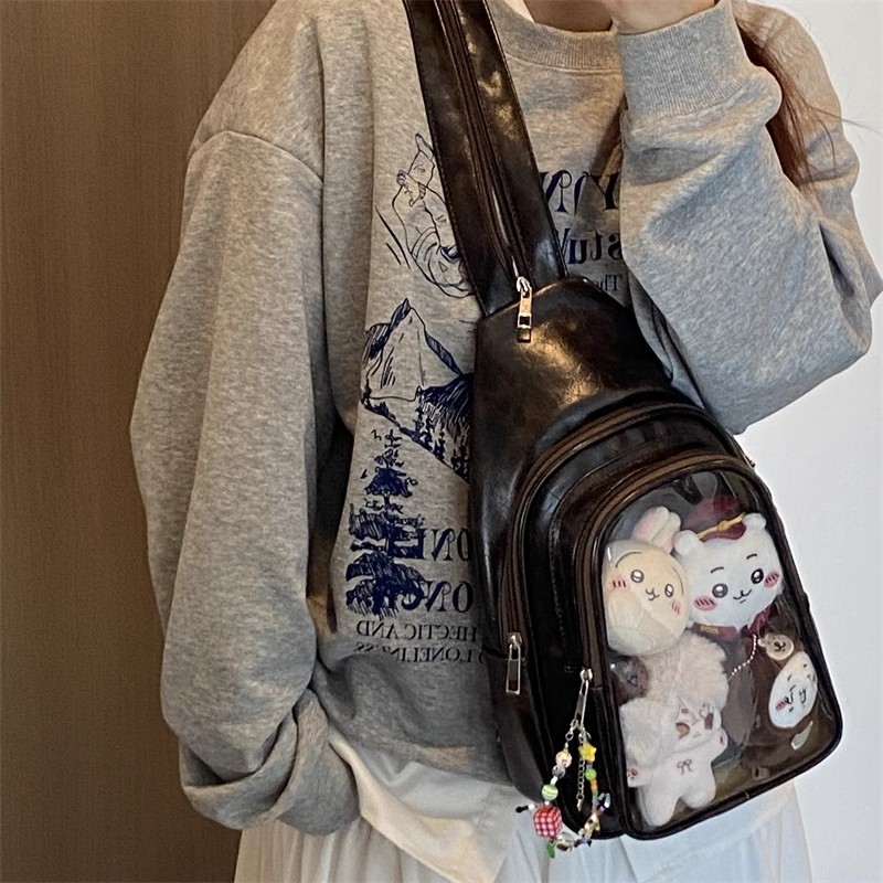 Leatherwork Wallet - JIAERDI Anime Ita Bag Pasuje do