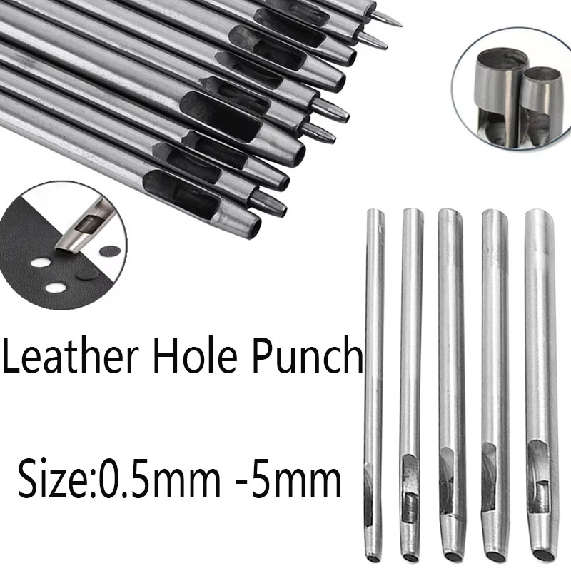 Leather Work Organiser - Zestaw narzędzi do dziurkowania skóry 0,5-5