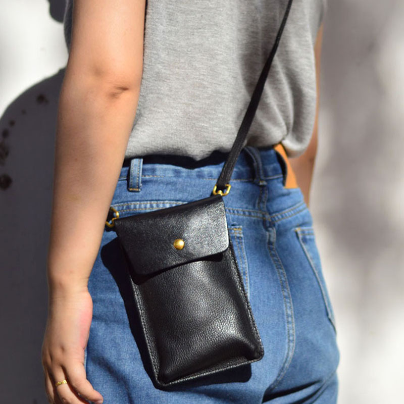 Leatherwork Wallet - AETOO Torba na telefon komórkowy damska