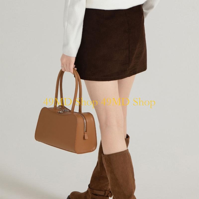 Leather Work Duffle - 49MD Torba na ramię dla kobiet