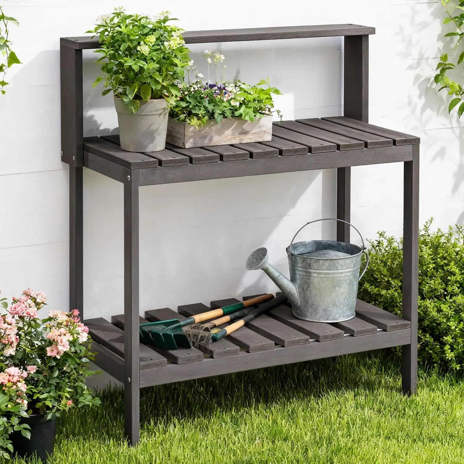 Zewnętrzny stół do przesadzani – Leatherwork Bench recenzja i cena