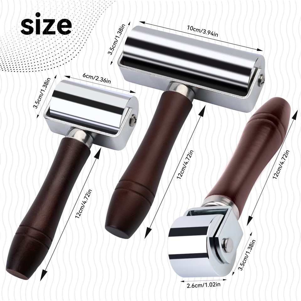 KRABALL Roller do prasowania s – Leatherwork Hand Press recenzja i cena
