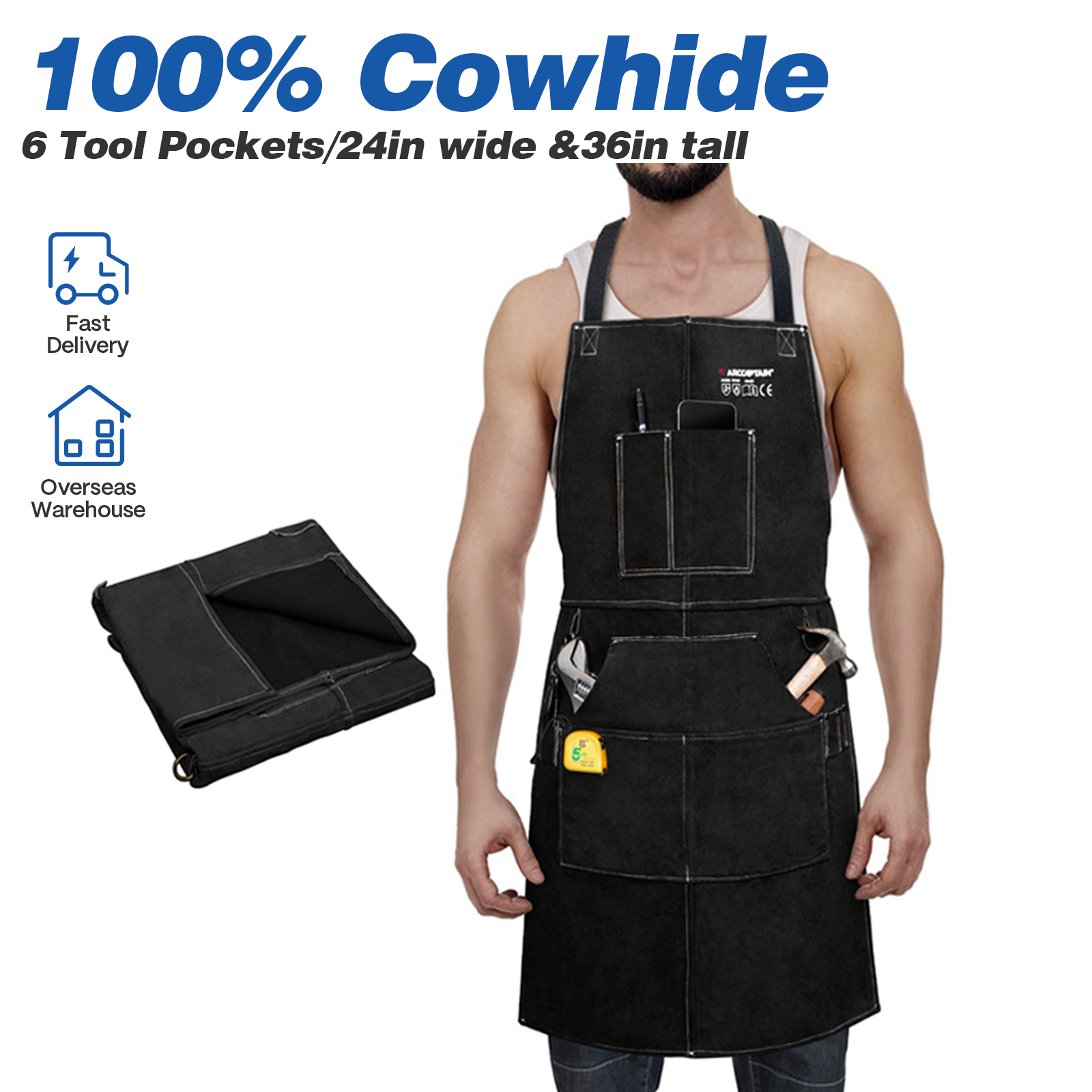 ARCCAPTAIN Skórzany fartuch sp – Leather Work Organiser recenzja i cena