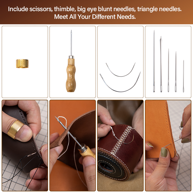 WUTA Zestaw do naprawy skóry S – Leather Work Organiser recenzja i cena
