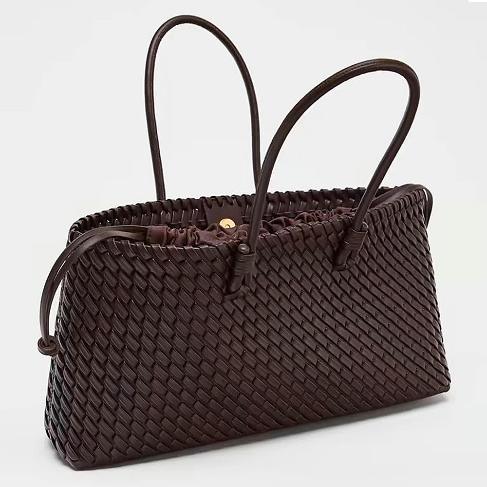 Torba Tkana Damska Duża Torba  – Leatherwork Wallet recenzja i cena